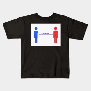 Physical Distancing Kids T-Shirt